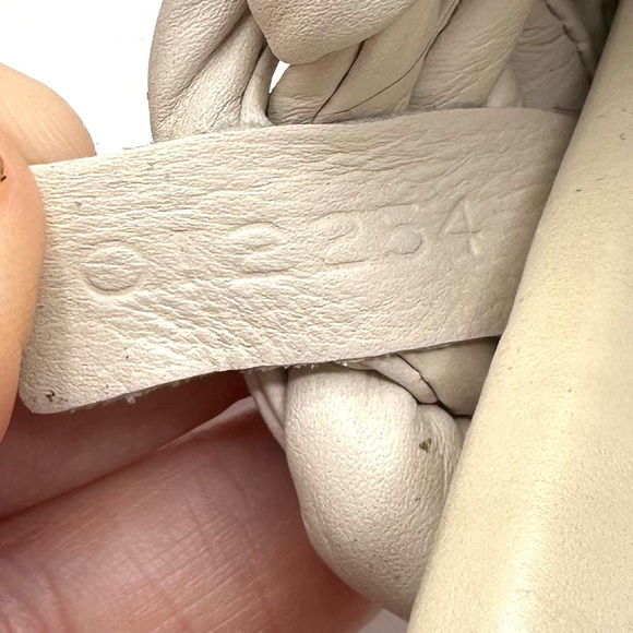 Chloé Kacey Braided Leather Mule in Eggshell Cream - Picture 11 of 11